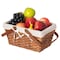 Wickerwise Double Handle Woodchip Basket with White Liner QI004651W.M - alternate 1